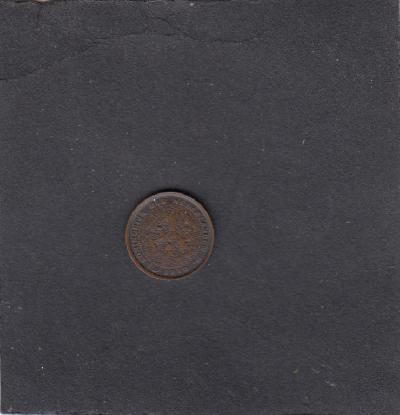 Beschrijving: 1/2 Cent WILHELMINA 